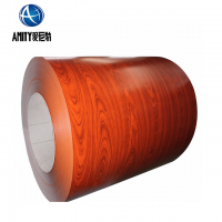 Custom PVDF PE Wooden Color Aluminum Painted Trim Coil